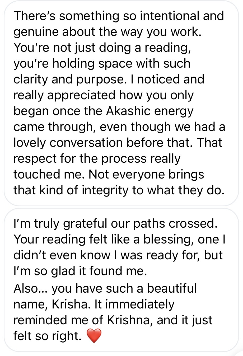 Soulhome Testimonial