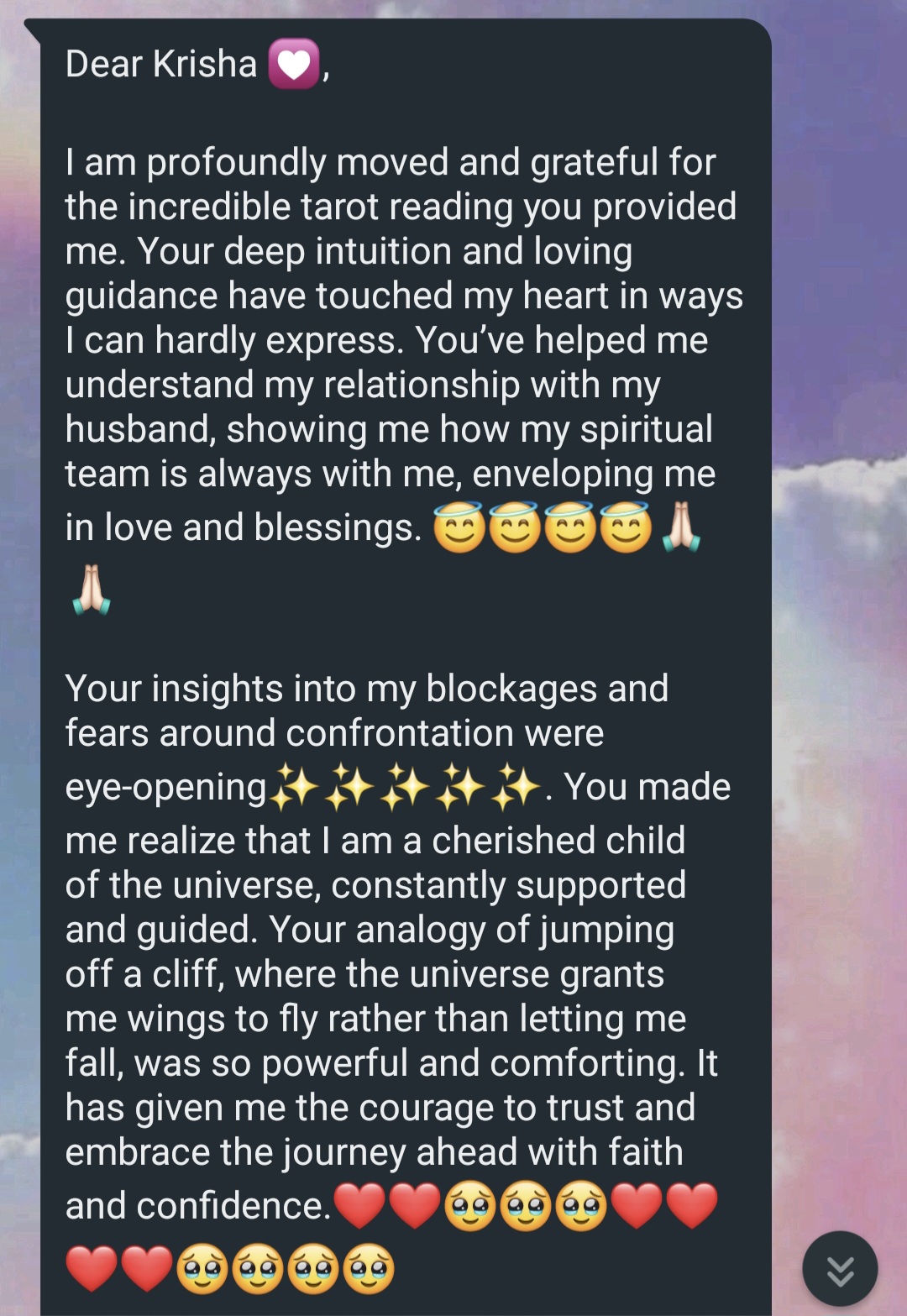 WhatsApp Testimonial